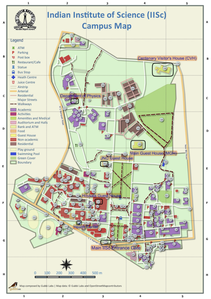 IISc Map – NAMMA Psi-k 2023